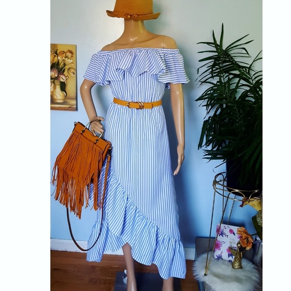 Hale-O-Beautiful Asymmetrical Summer Dress - Picture 1 of 2